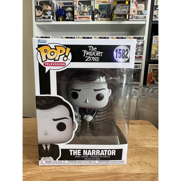 Twilight Zone Narrator Rod Serling Funko Pop #1542 Television TV Science Fiction - Picture 1 of 6